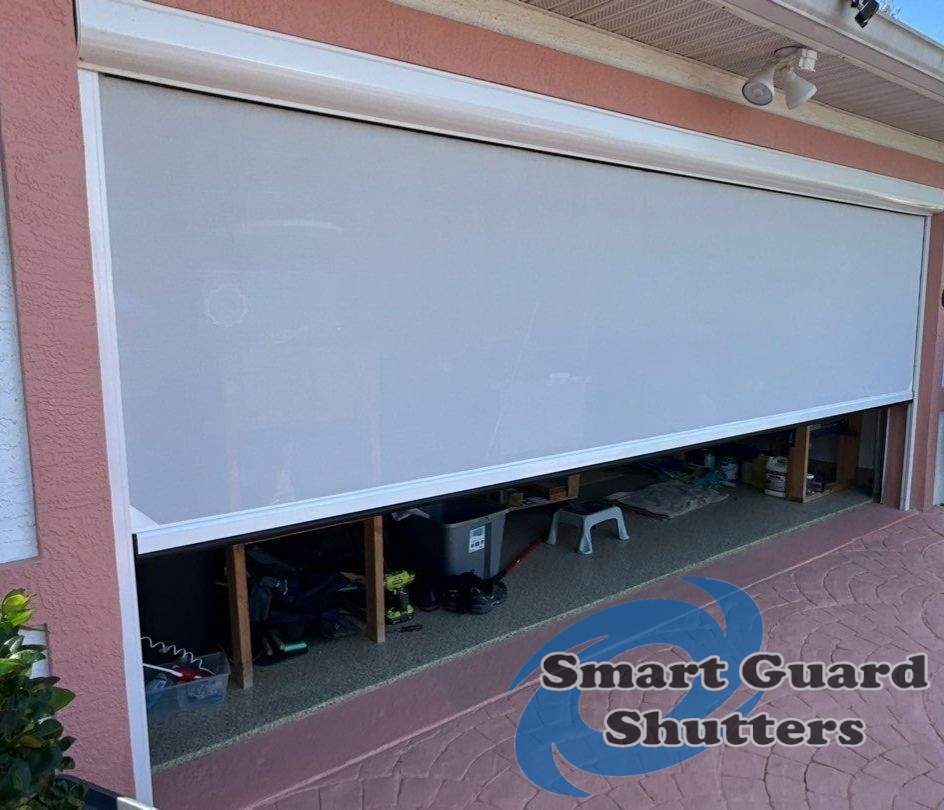 Retractable Bug Screen  by Smart Guard Shutters