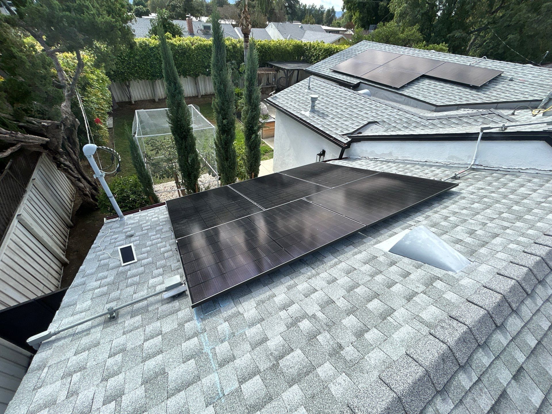 Residential Solar Panel Installation and Electrical Service Upgrade in Los Angeles by AWS Solar