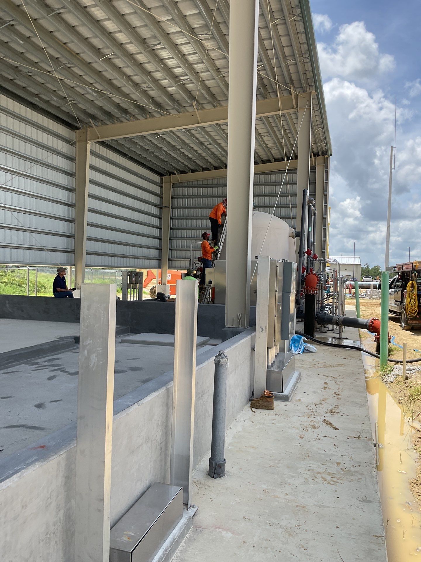 Babcock Water Treatment Plant by Southern Gulf Construction
