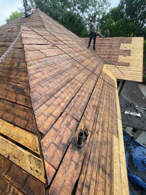 Spaced Decking Roof Replacement