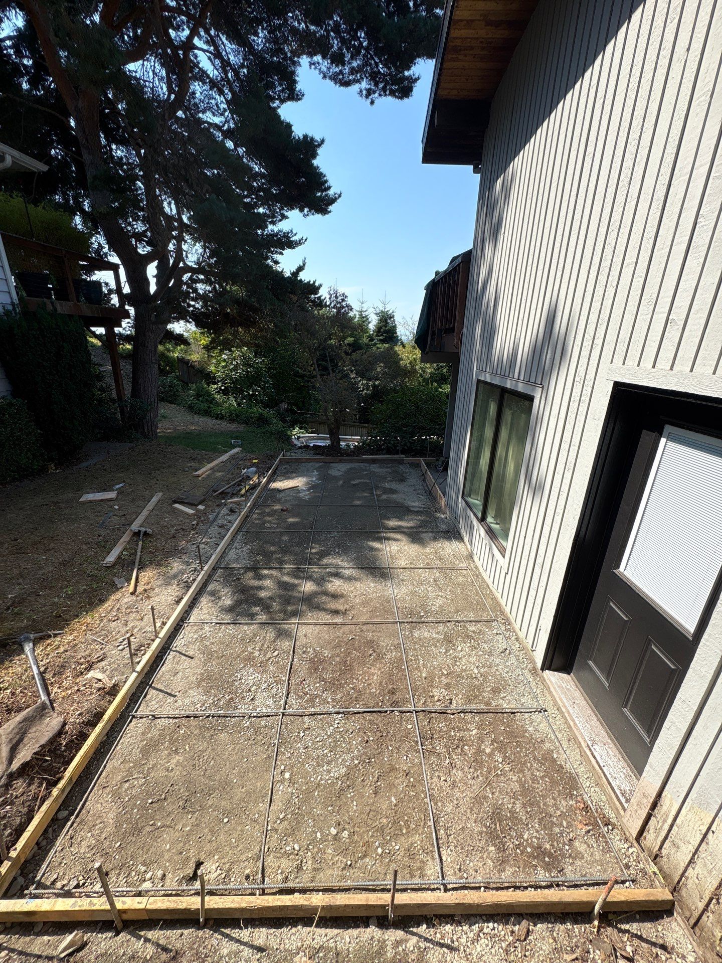 Backyard Concrete Patch Repair | Seattle  by Jireh Asphalt & Concrete Inc 