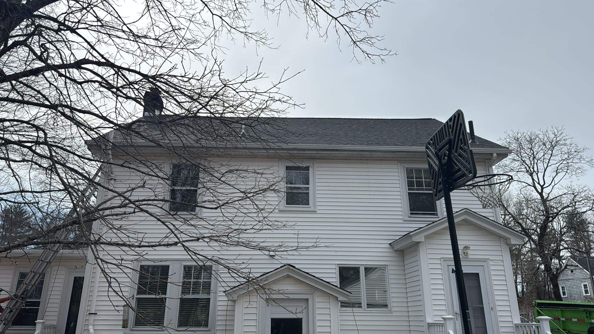 Full Strip & Re-Roof in Andover, MA – Architectural Black Shingles by JOHNNYS PRO