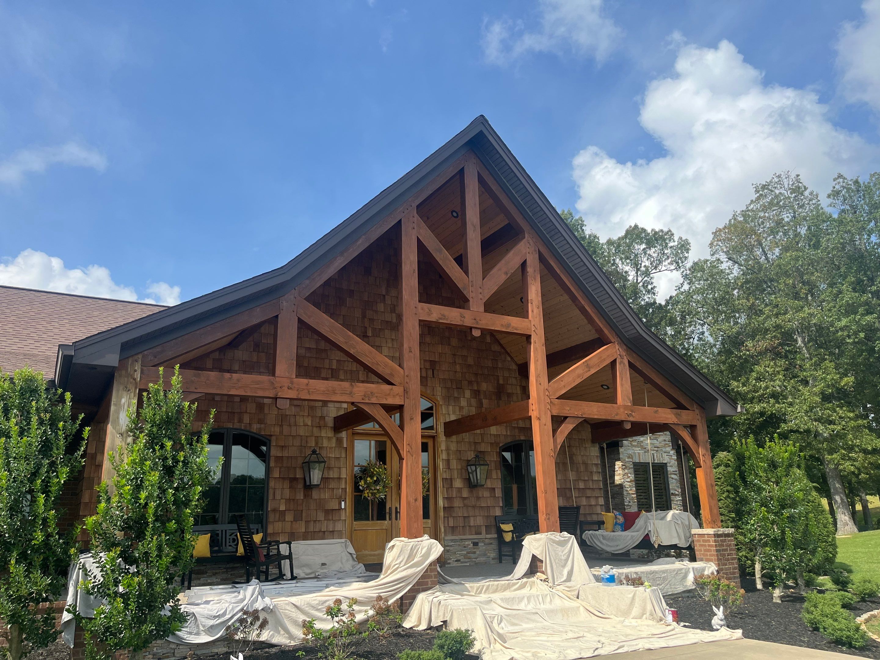 Exterior Staining using WoodScapes by Rodgers Painting