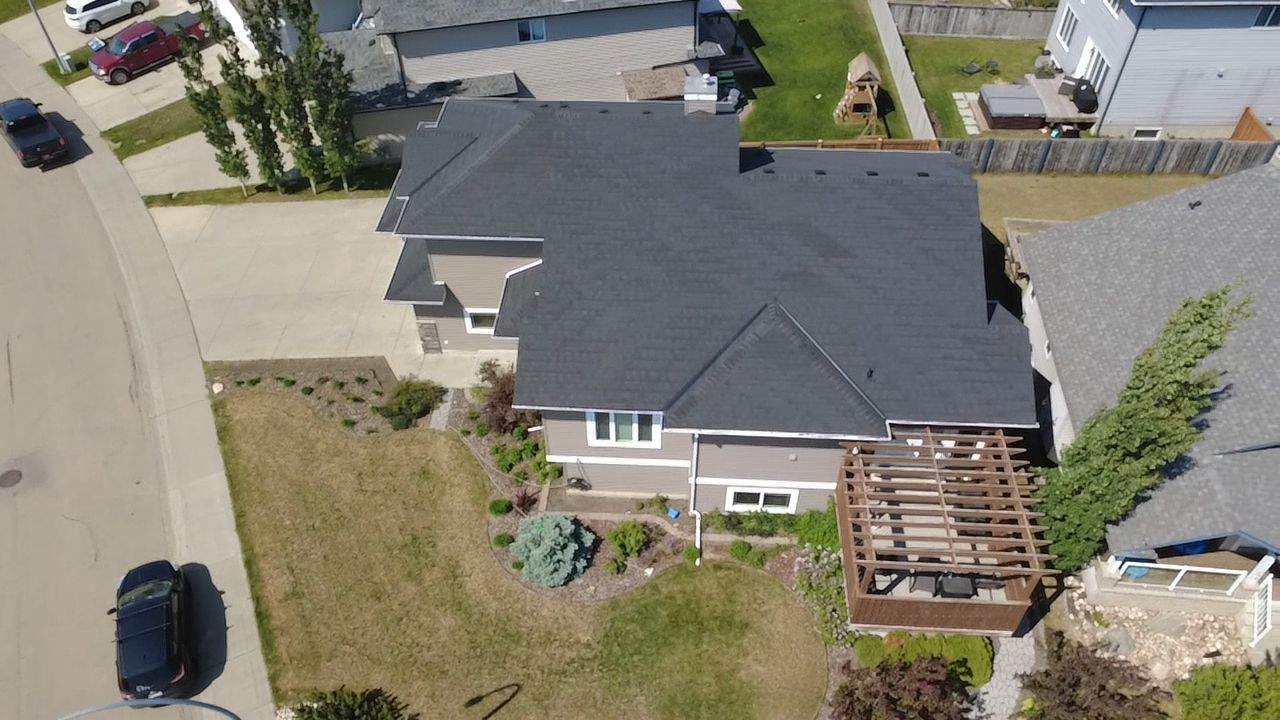 Slate Black on Mystique  by 2thetop Roofing