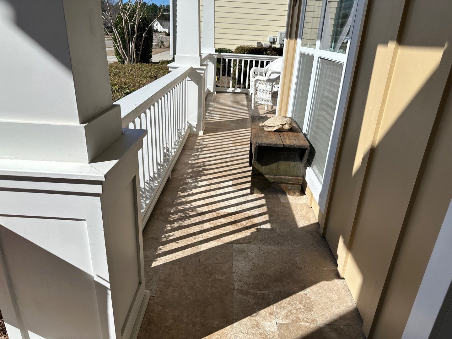 Travertine using Concrete Sealant by DuraSeal
