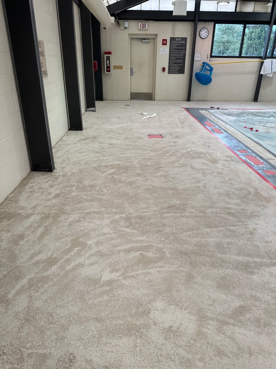 Hotel Pool Deck Project in Cranberry Township by Floors in a Day, Inc