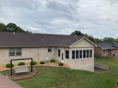 Residential Roofing Installation using GAF TImberline HDZ Hickory