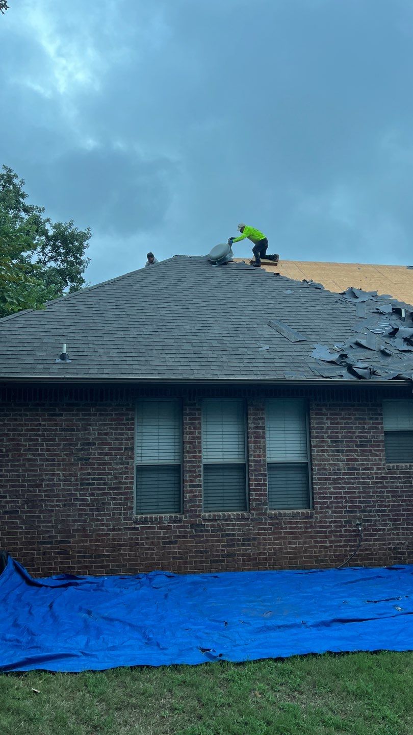 Residential Roofing Installation using GAF Natural Shadow  by A & H Roofing and Contracting