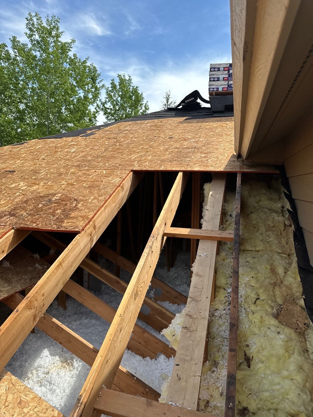 GAF HDZ Charcoal Roof Replacement  by Montana Roofing Solutions