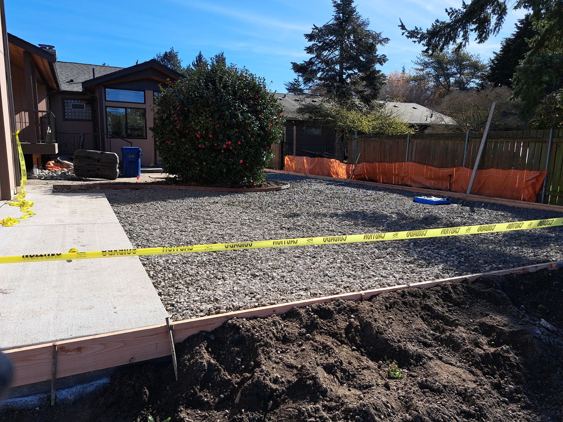 Ron | Pervious Concrete Driveway  by Jireh Asphalt & Concrete Inc 