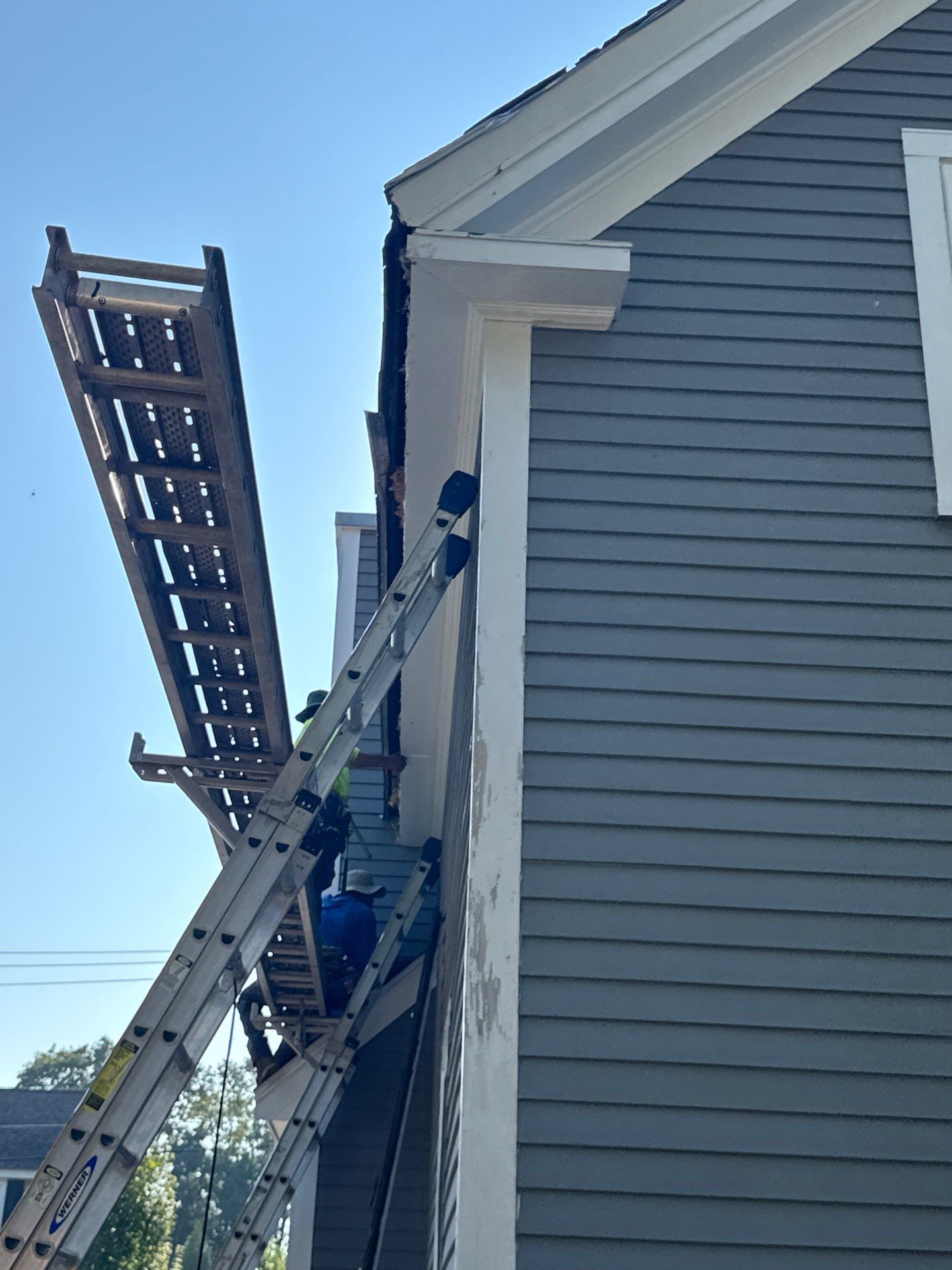 Full Roof Replacement + Custom Gutter Install | Onyx Black Finish by Mighty Dog Roofing of Greater Middlesex County