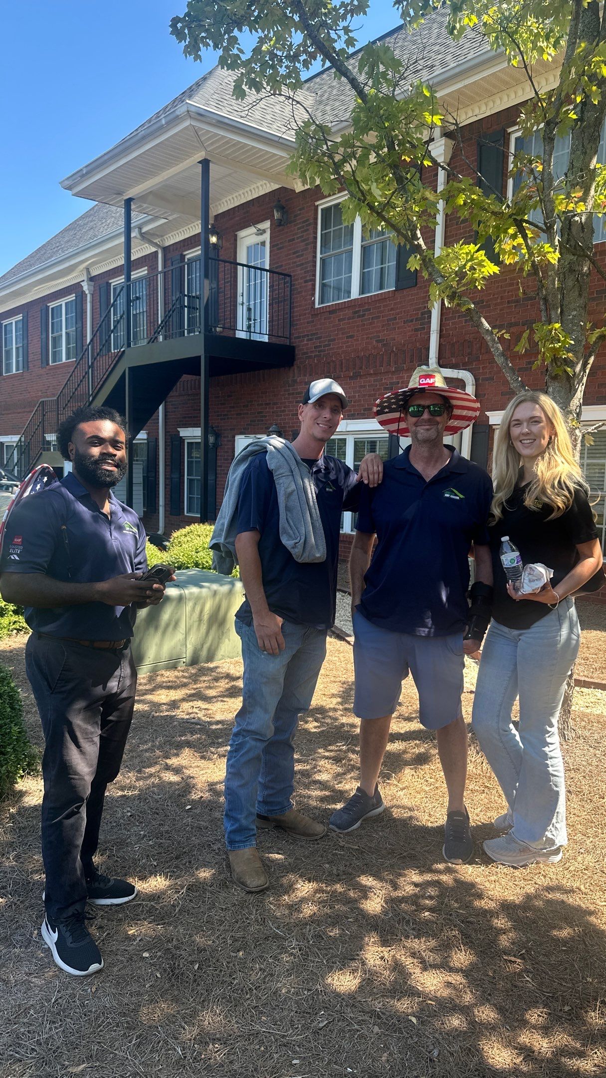 Annual Roofing Material Squarecrow Builds in Marietta Square by Georgia Roof Advisors