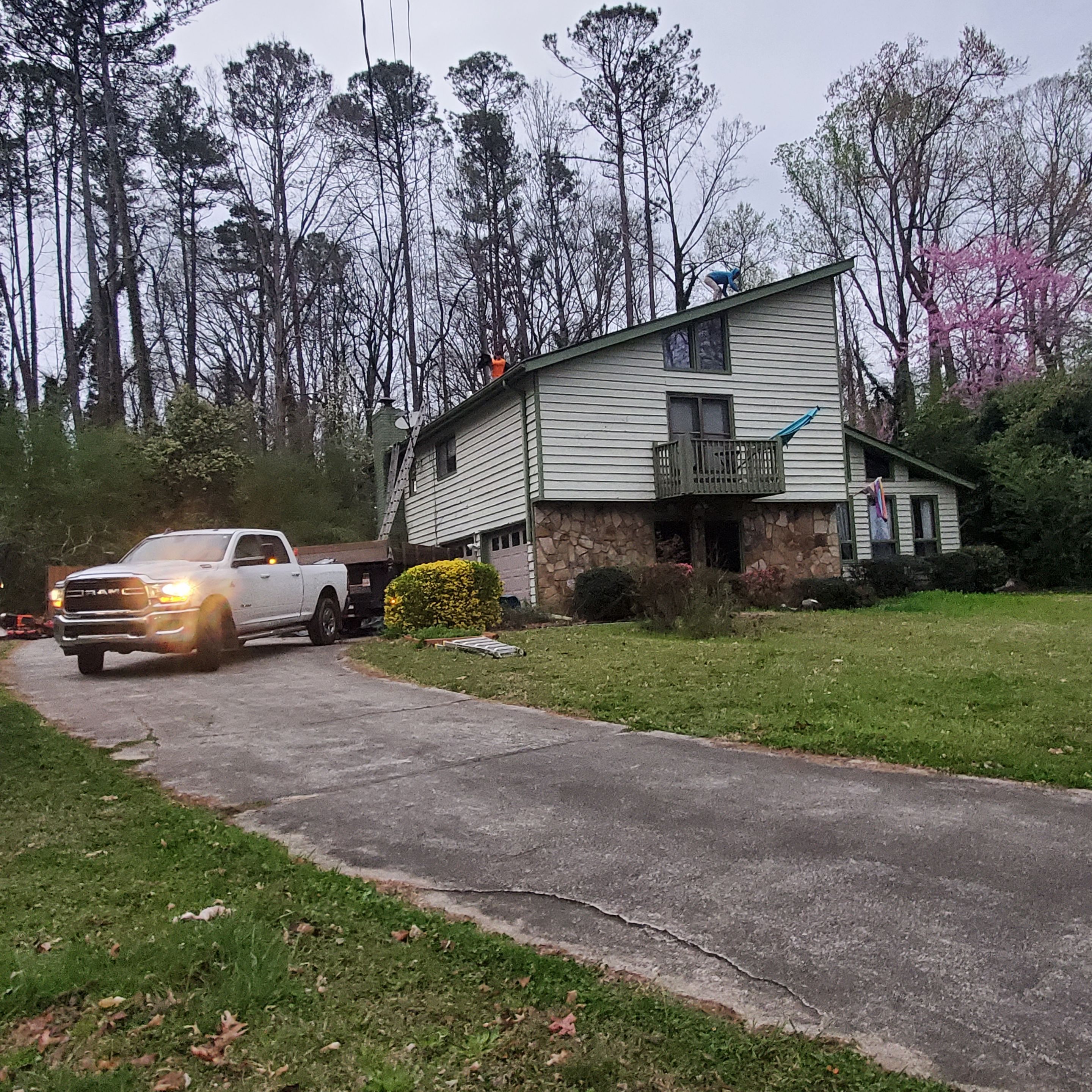 Oakridge TruDef Twilight Black Residential Roofing Installation by Inspector Roofing and Restoration