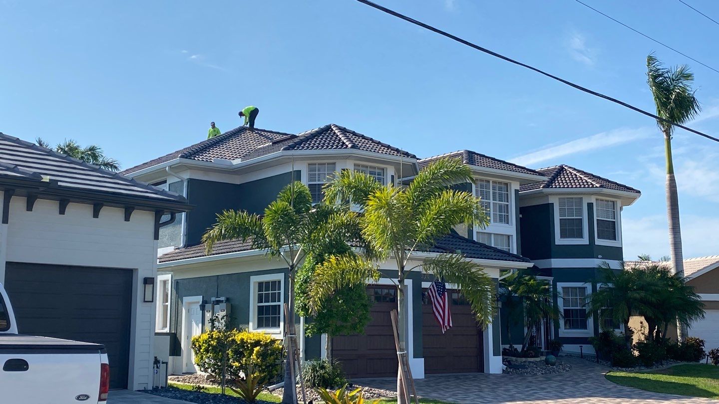 Residential Roofing Installation using Brava Spanish Tile in Punta Gorda, FL by International Roofing