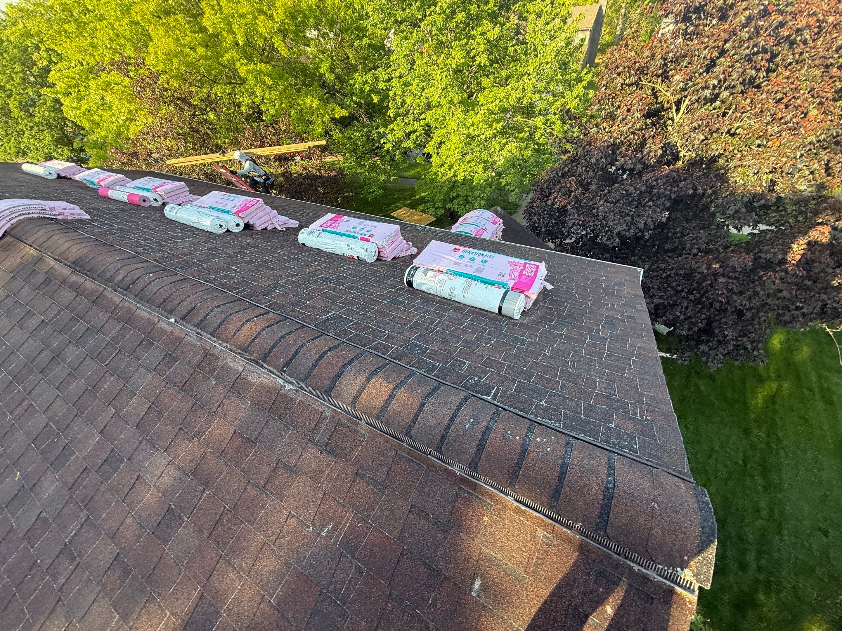 Roof Replacement using Owens Corning Duration Flex by 180 Contractors