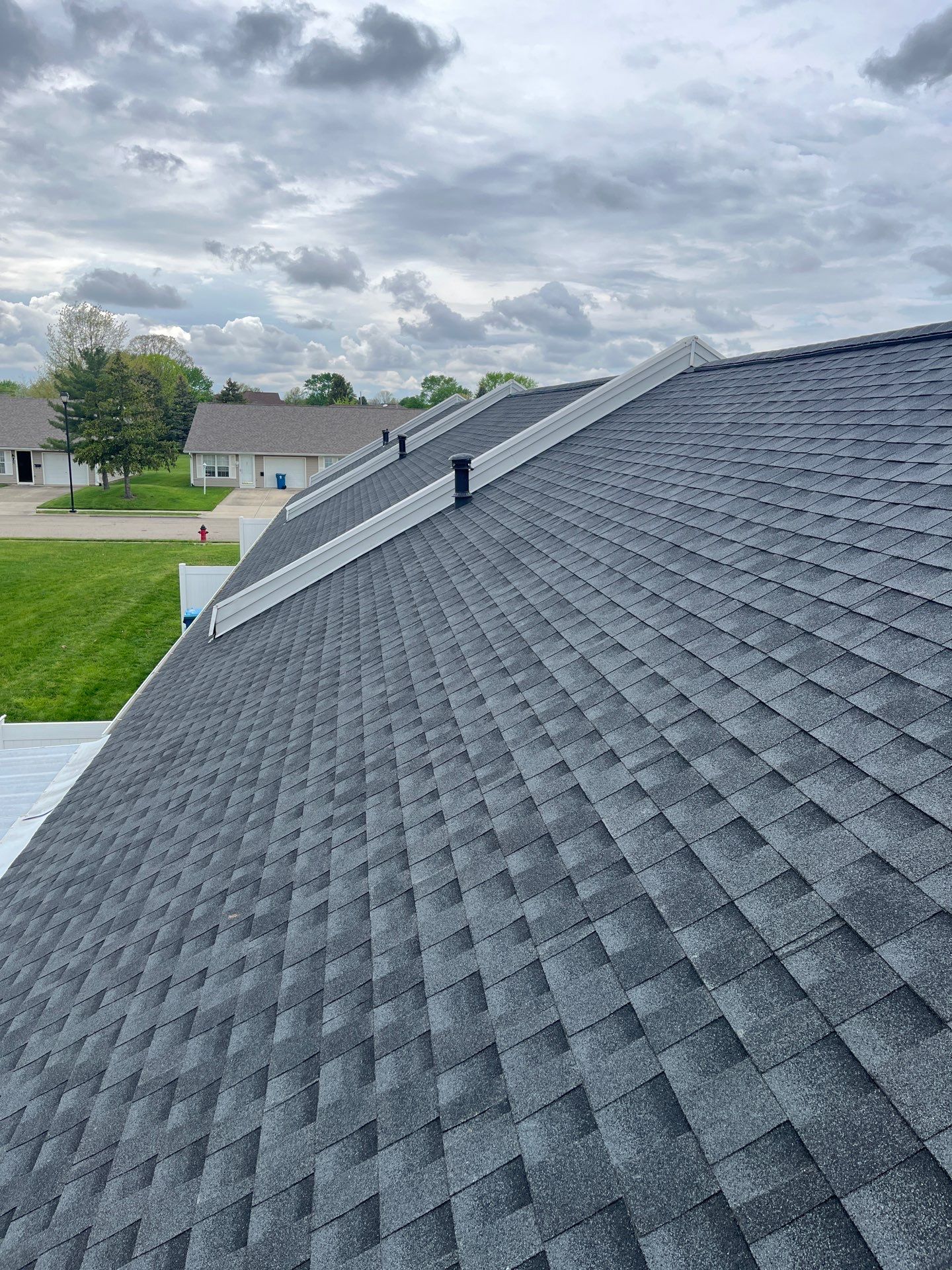 Residential Roofing Installation using GAF Timberline HDZ Charcoal by Nitro Roofing and Construction