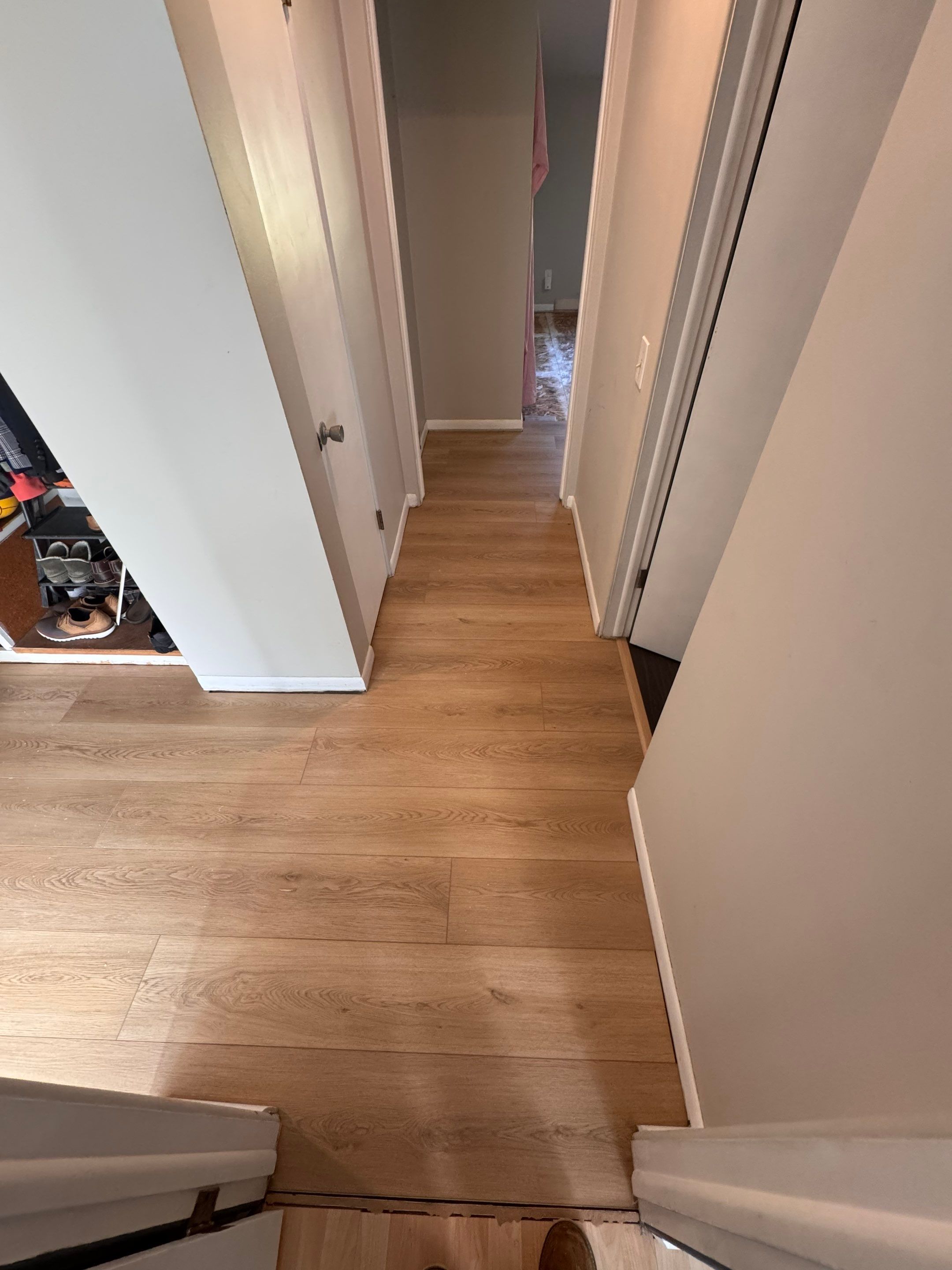 Before & After with Provenza "Road Trip" LVP by RTBaldwin Hardwood Floors