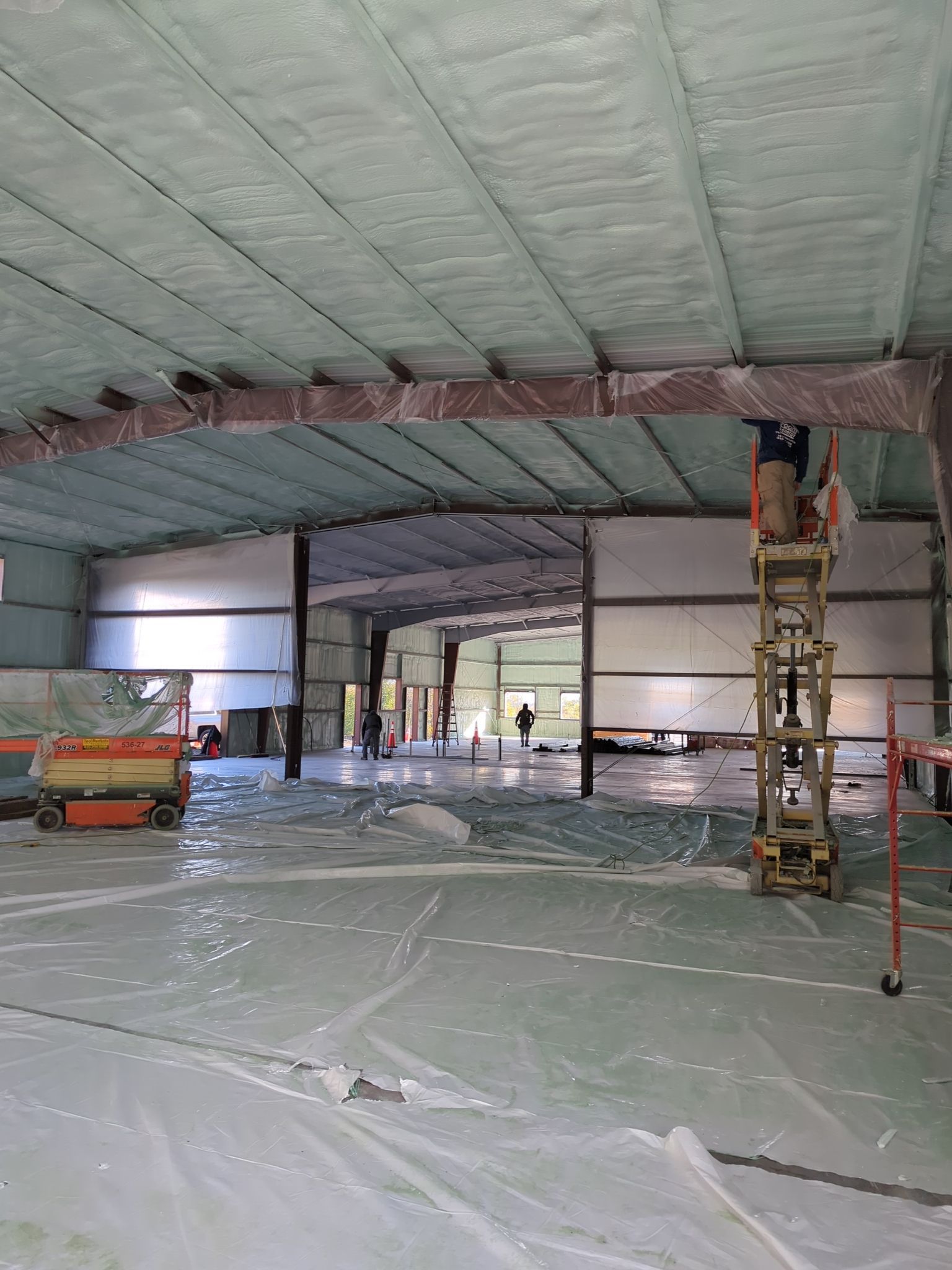Commercial Building using Closed Cell Spray Foam by NYS Foam & Energy
