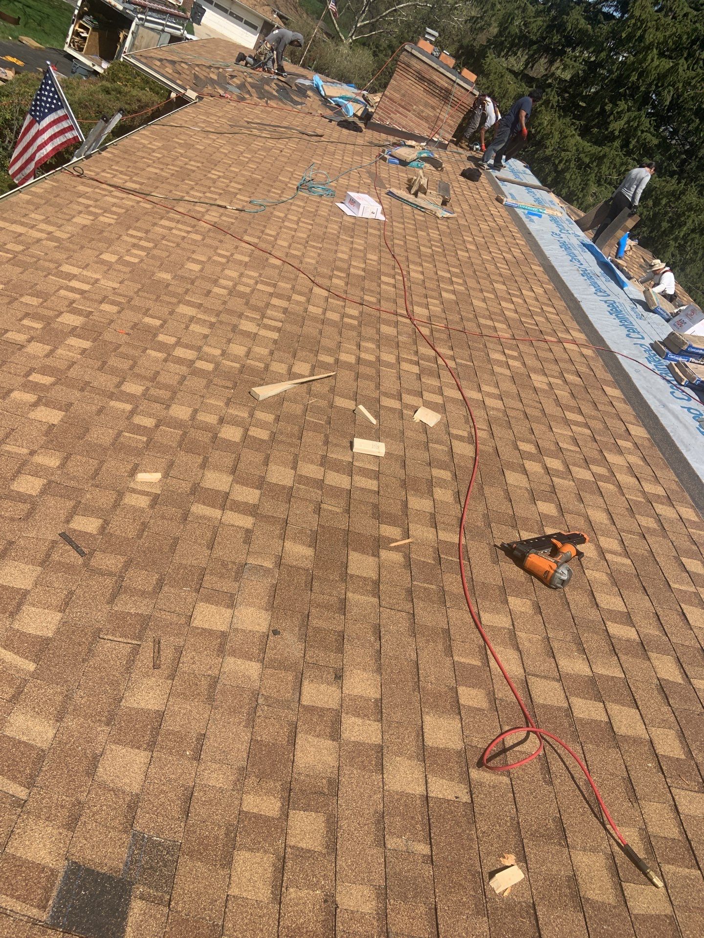 Roof Replacement using CertainTeed Landmark by 180 Contractors