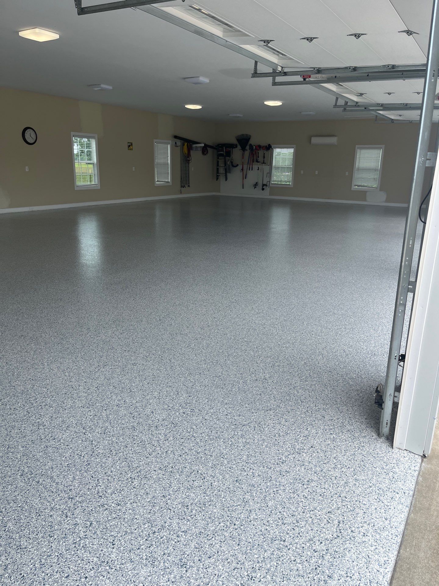 Garage Floor Coating using Tidal Wave by My Garage Floor Guys
