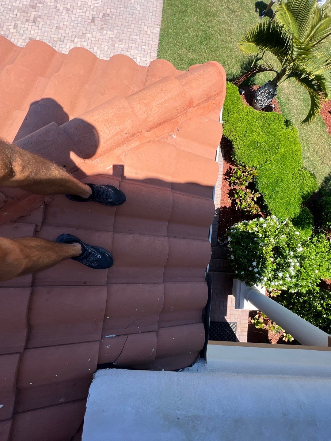 Residential Roofing Repair using Concrete Tile by Four Peaks Roofing