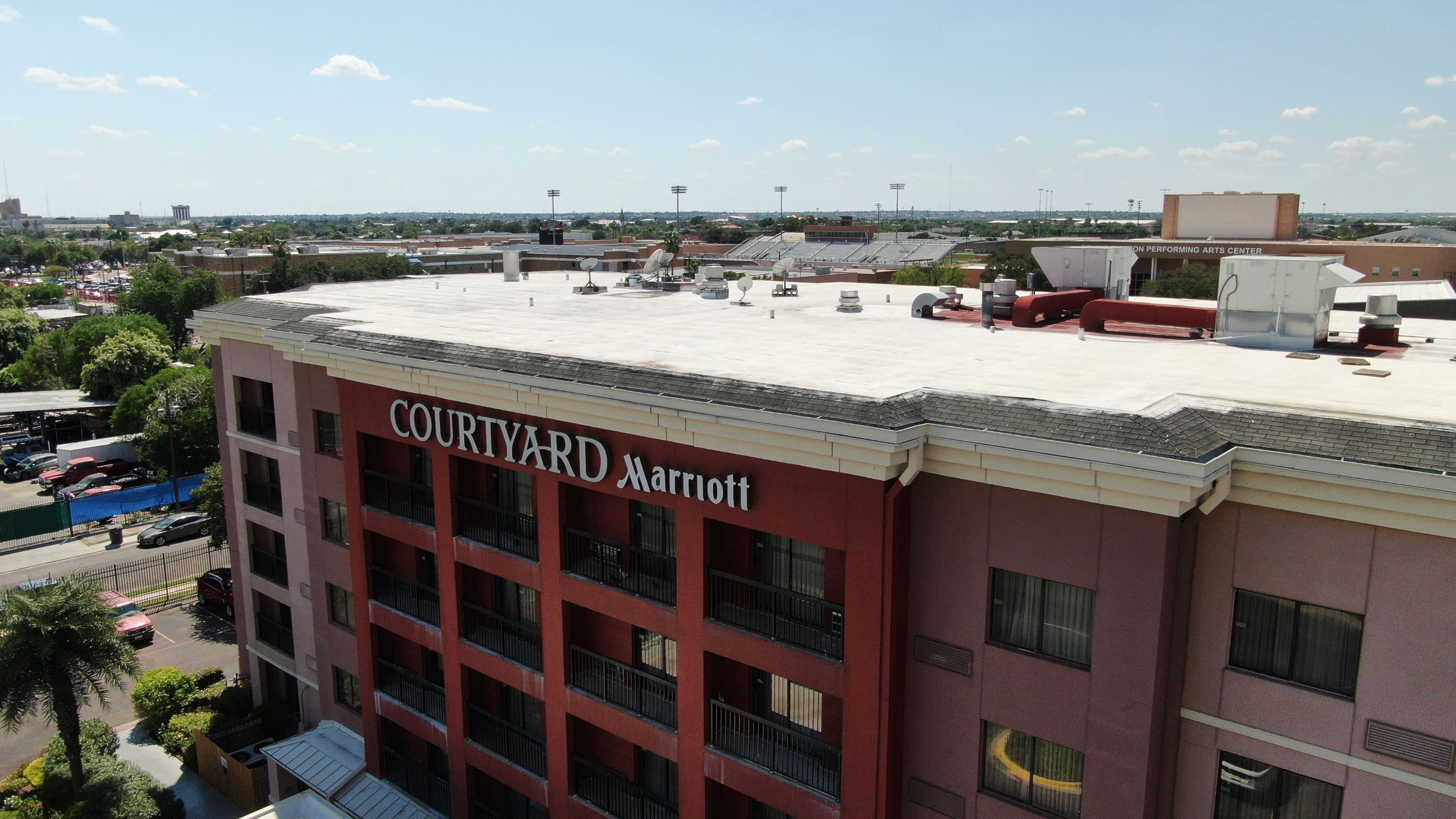 Commercial Roofing Installation using Thermoplastic Polyolefin - GAF by JM Flores Roofing & Construction, Inc
