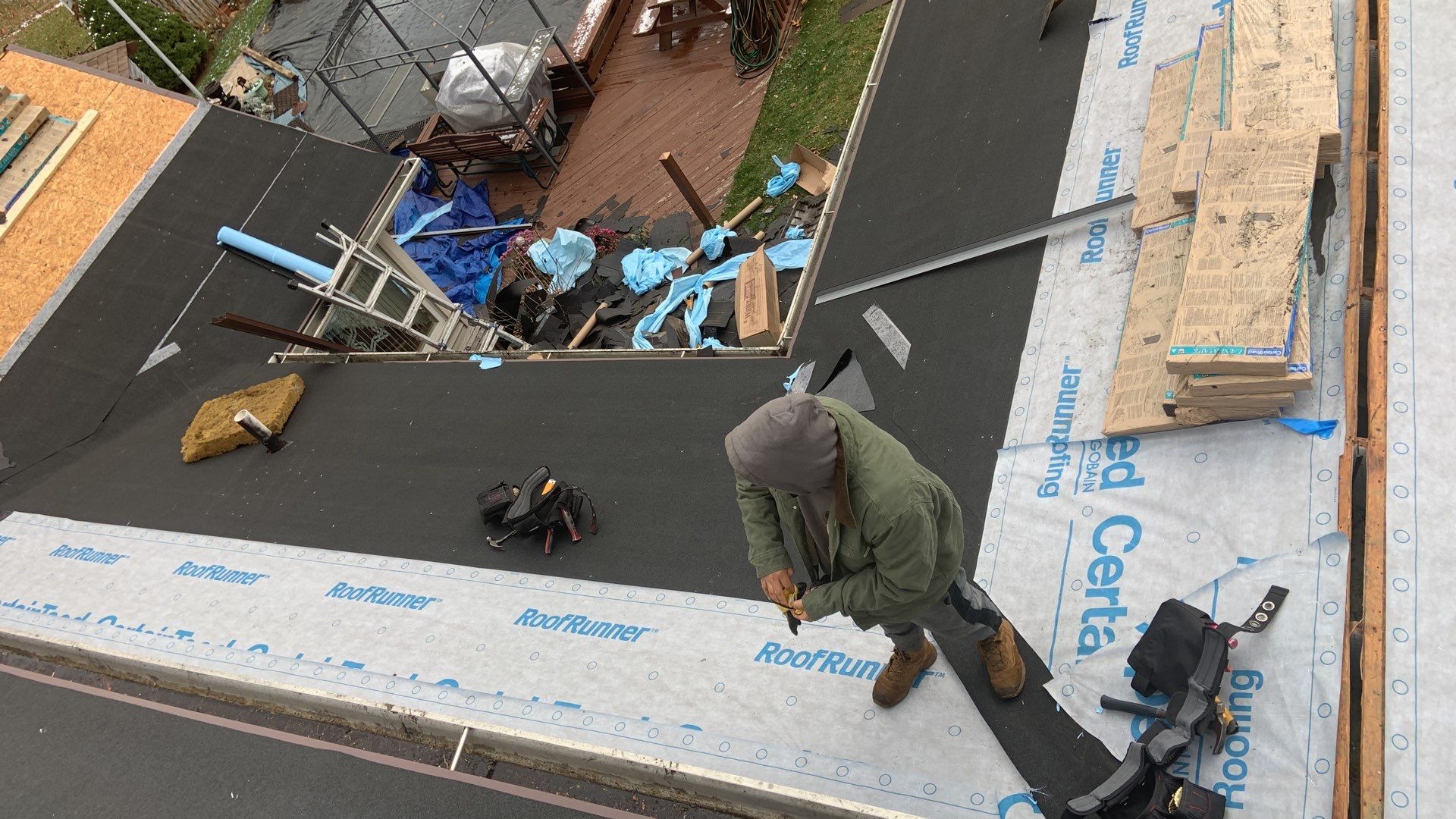Roof Replacement using CertainTeed Landmark by 180 Contractors