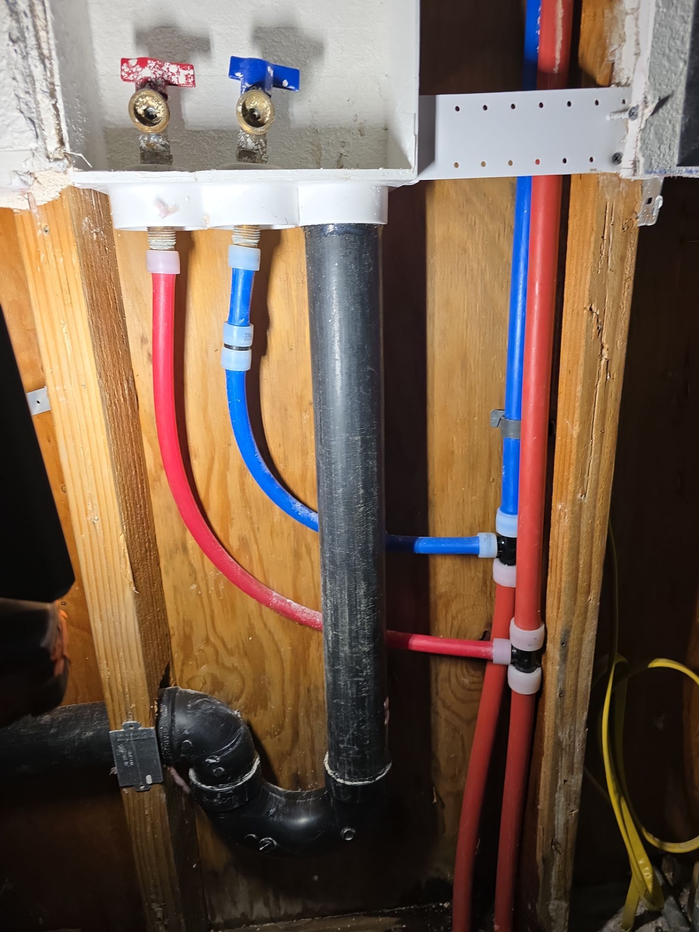 Hot & Cold Water Line Installation with Shut-Off Valves by Us Plumbing
