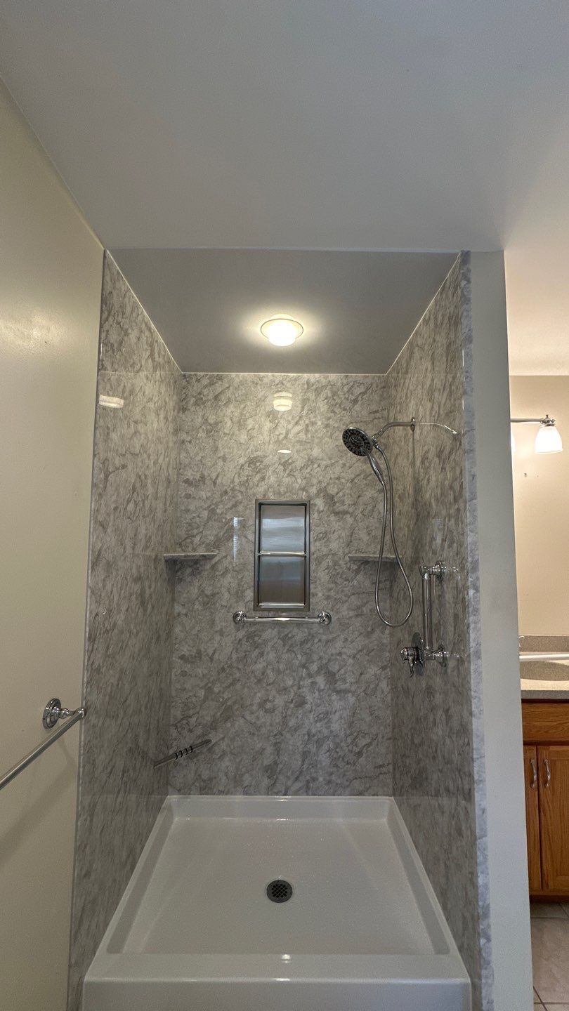 Walk-In Shower Installation in Wilbraham, MA by Yankee Home Improvement