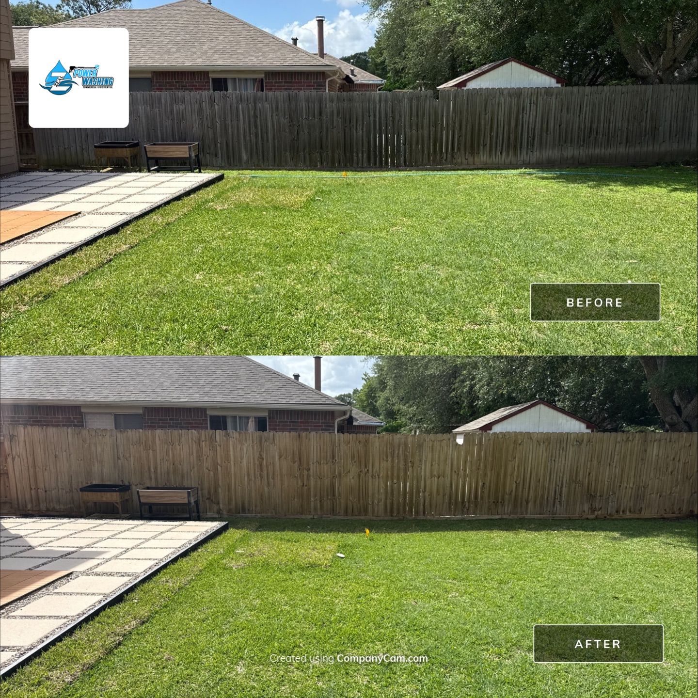 Night and day difference! by Zeal Power Washing