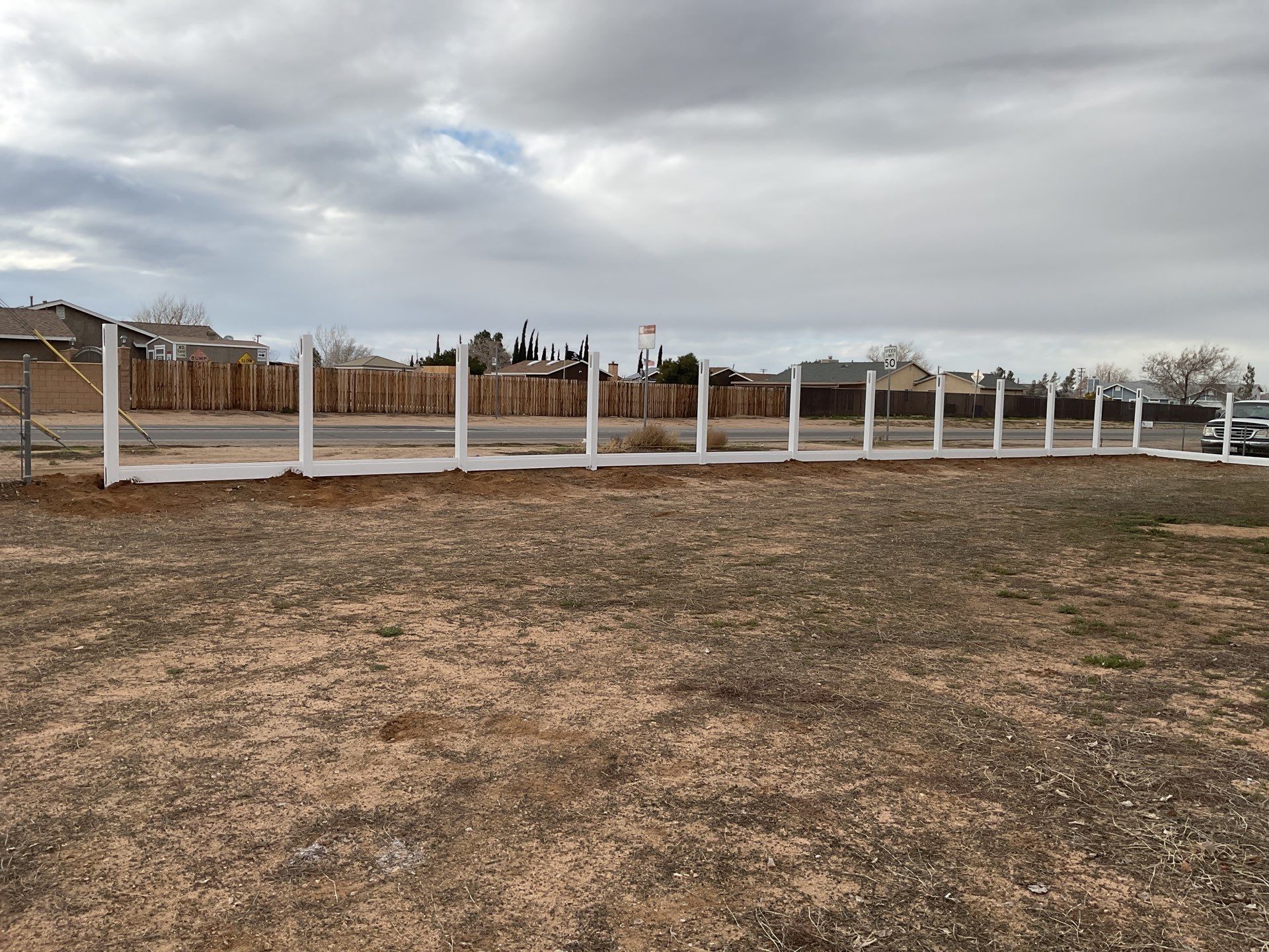 Box picket and privacy vinyl  by Fence Guys Inc. 