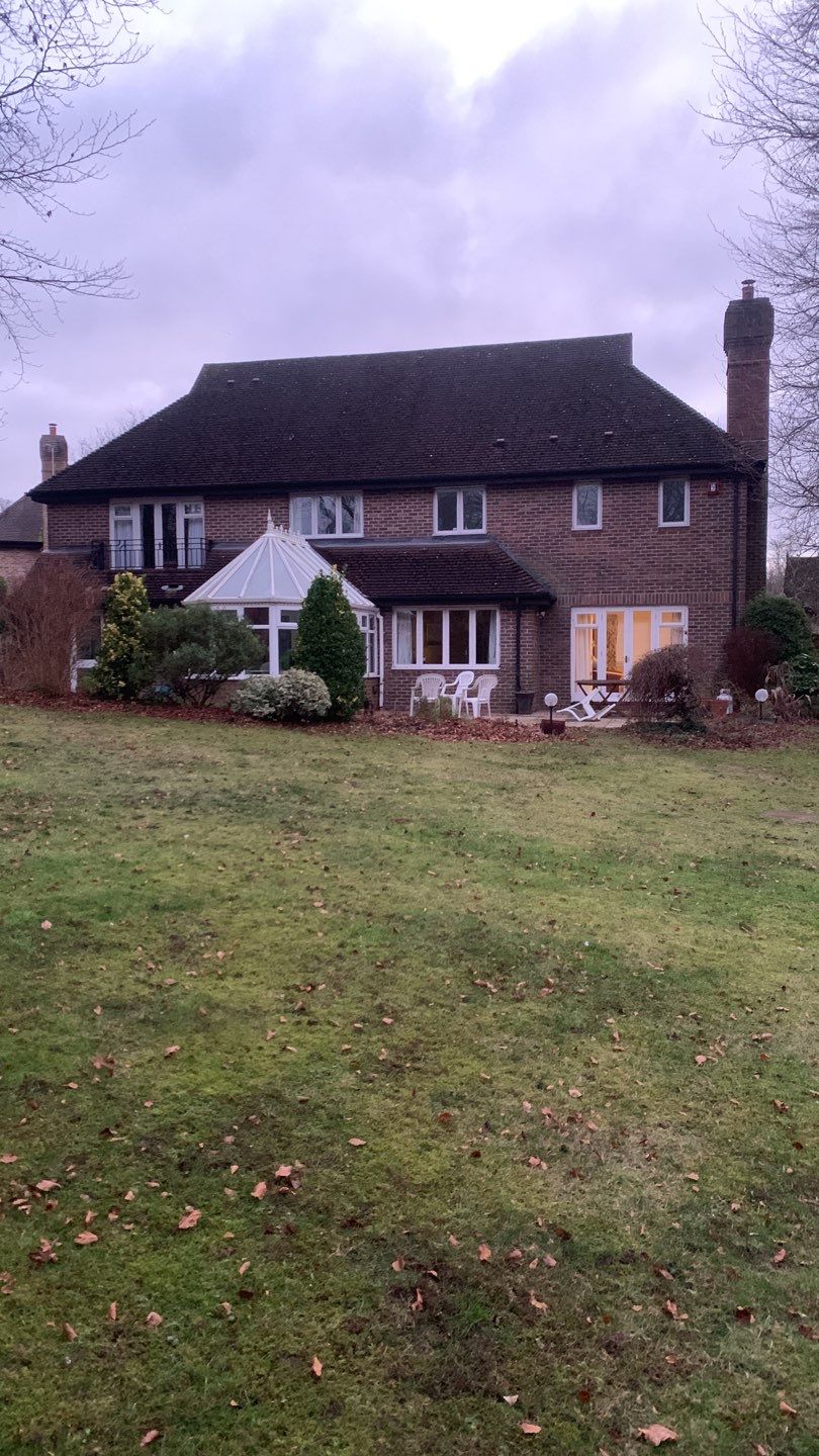 Roof Clean using Honda 15lpm Low Pressure Washing Machine by Ges Exterior Cleaning ltd