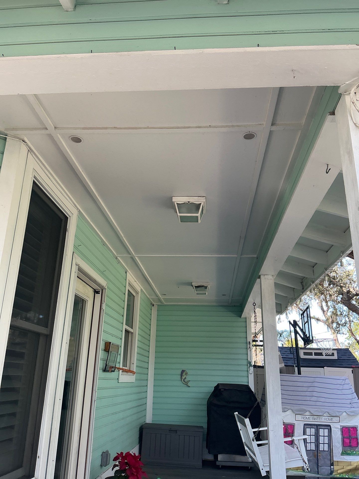 New White Soffit Project in Safety Harbor, FL by Gutter Professors