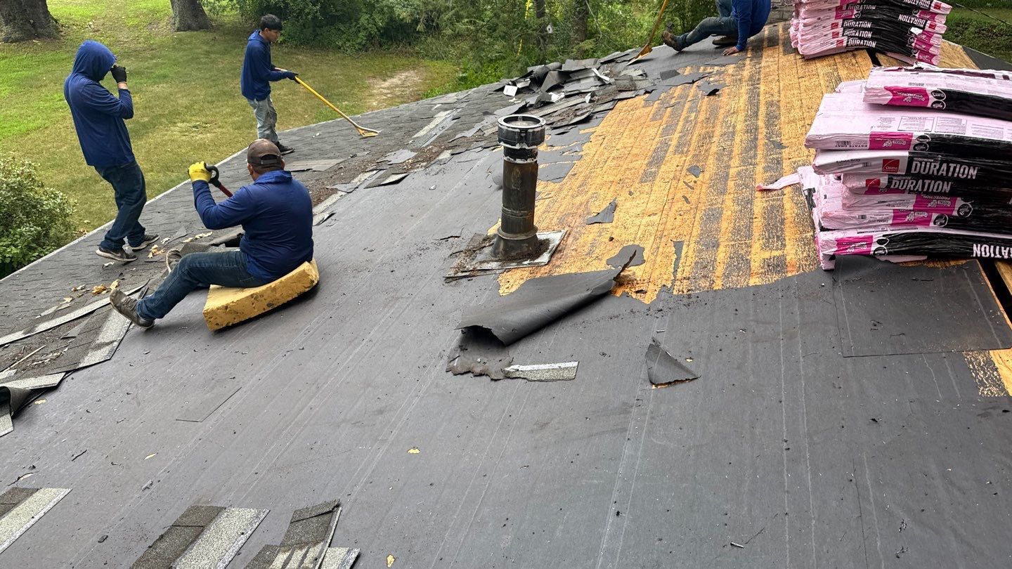 Roof Replacement using Owens Corning Estate Gray by 180 Contractors