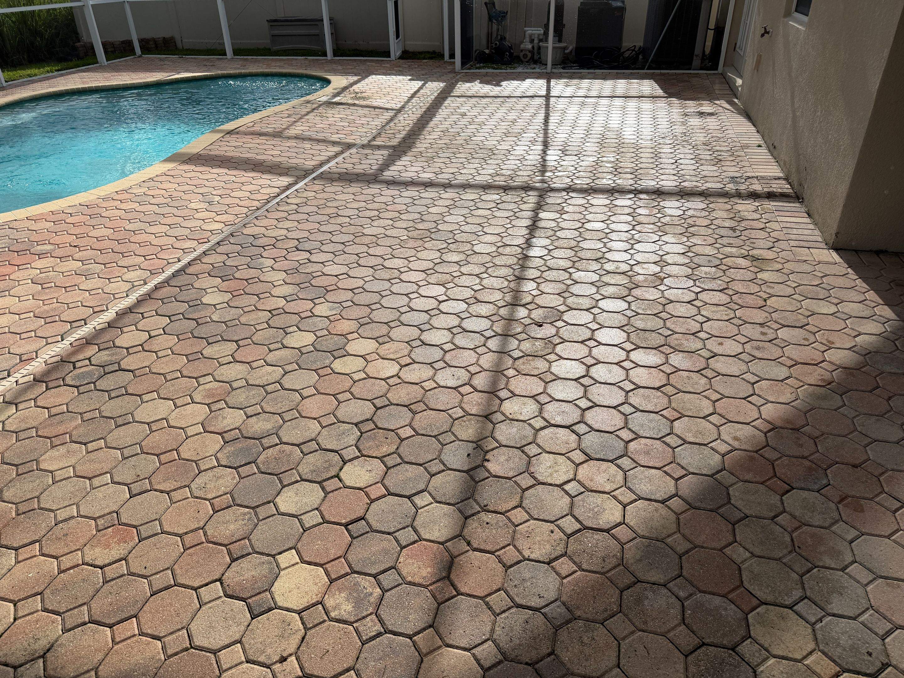 Paver Repair and Protective Sealing for Ruskin Pool Deck by Supreme Paver Experts