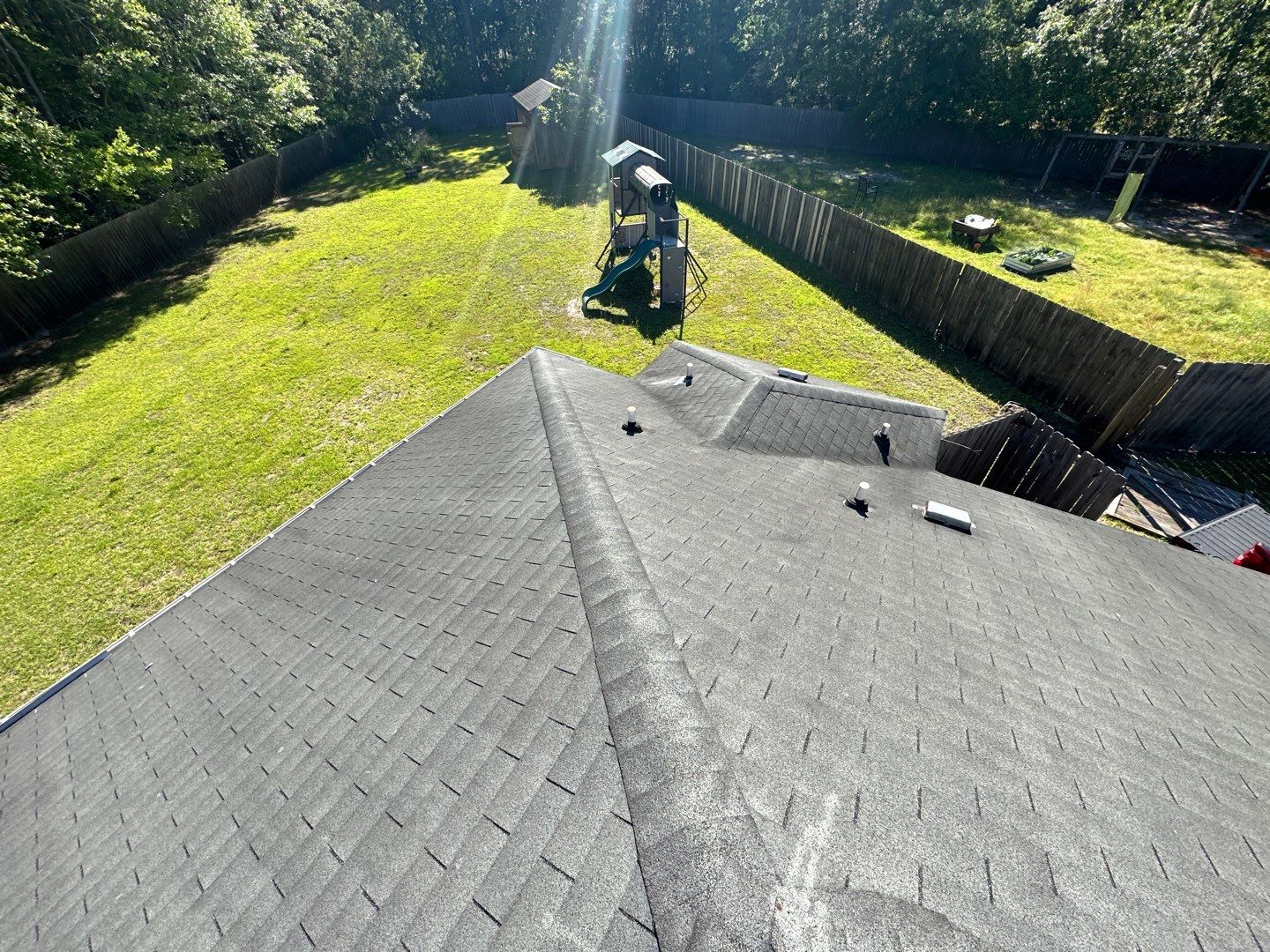 Residential Roofing Installation using Atlas Pinnacle Pristine Coastal Granite by Talya Roofing