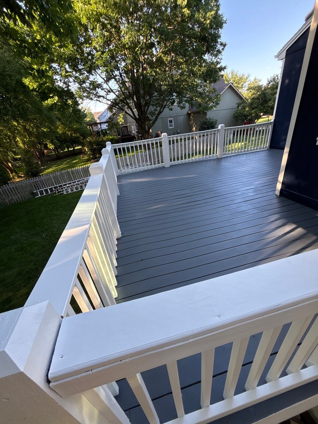 Exterior Painting and Extensive Wood Rot Repair in Overland Park by Cougar Painting