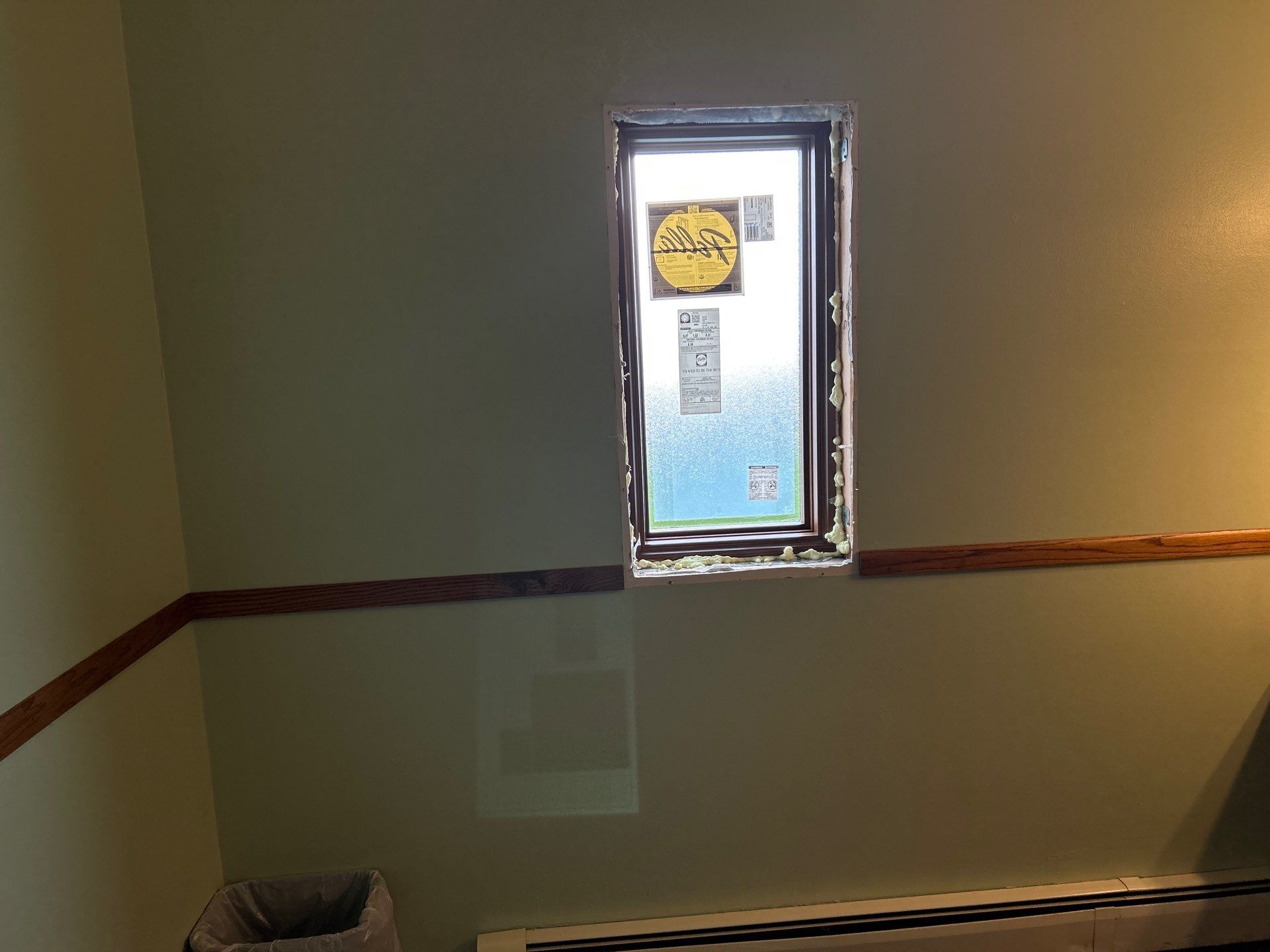 Window replacement using Pella Lifestyle wood/Aluminum window by United Windows and Siding LLC