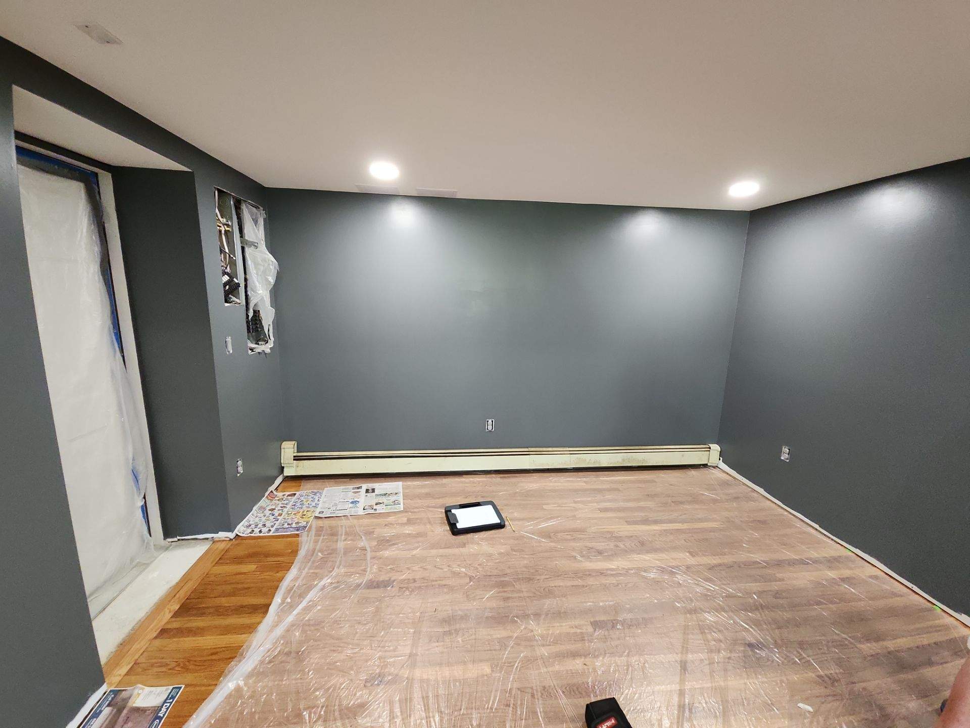 Residential Basement Dance Studio - Mirrored Walls by Cheshire Glass Company