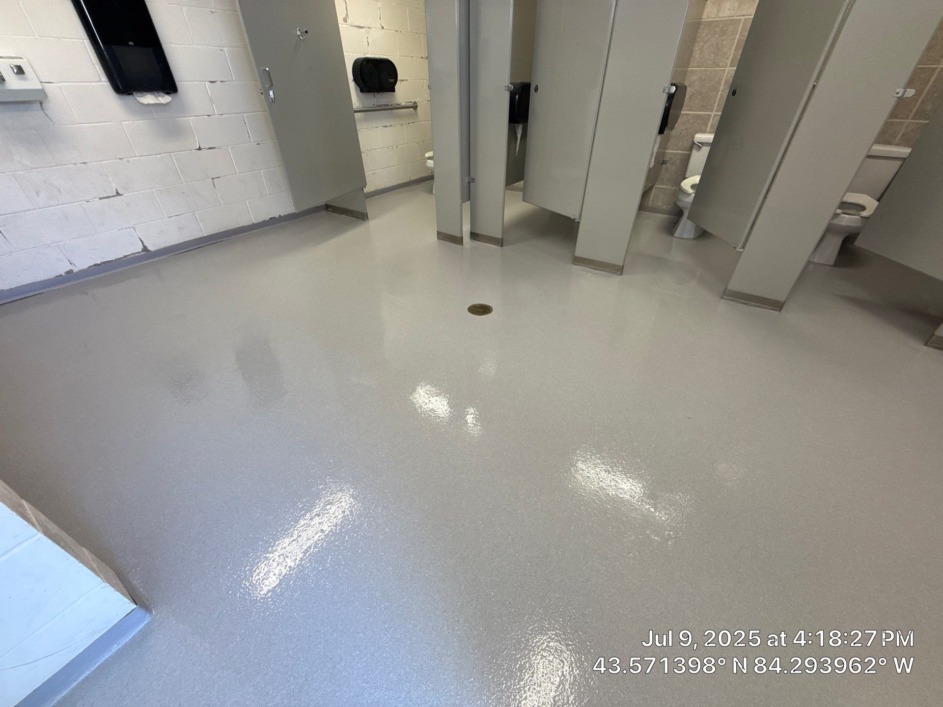 Project in Midland by Wise Coatings of Central Michigan