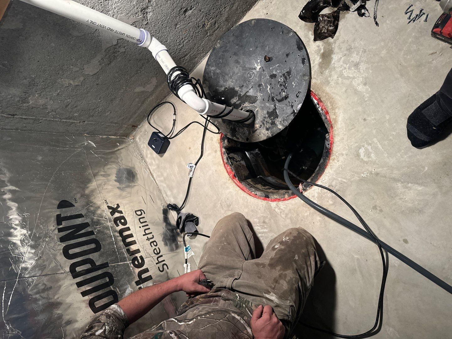 Sump Pump Service & Replacement for Tom by Waterproofing Northeast