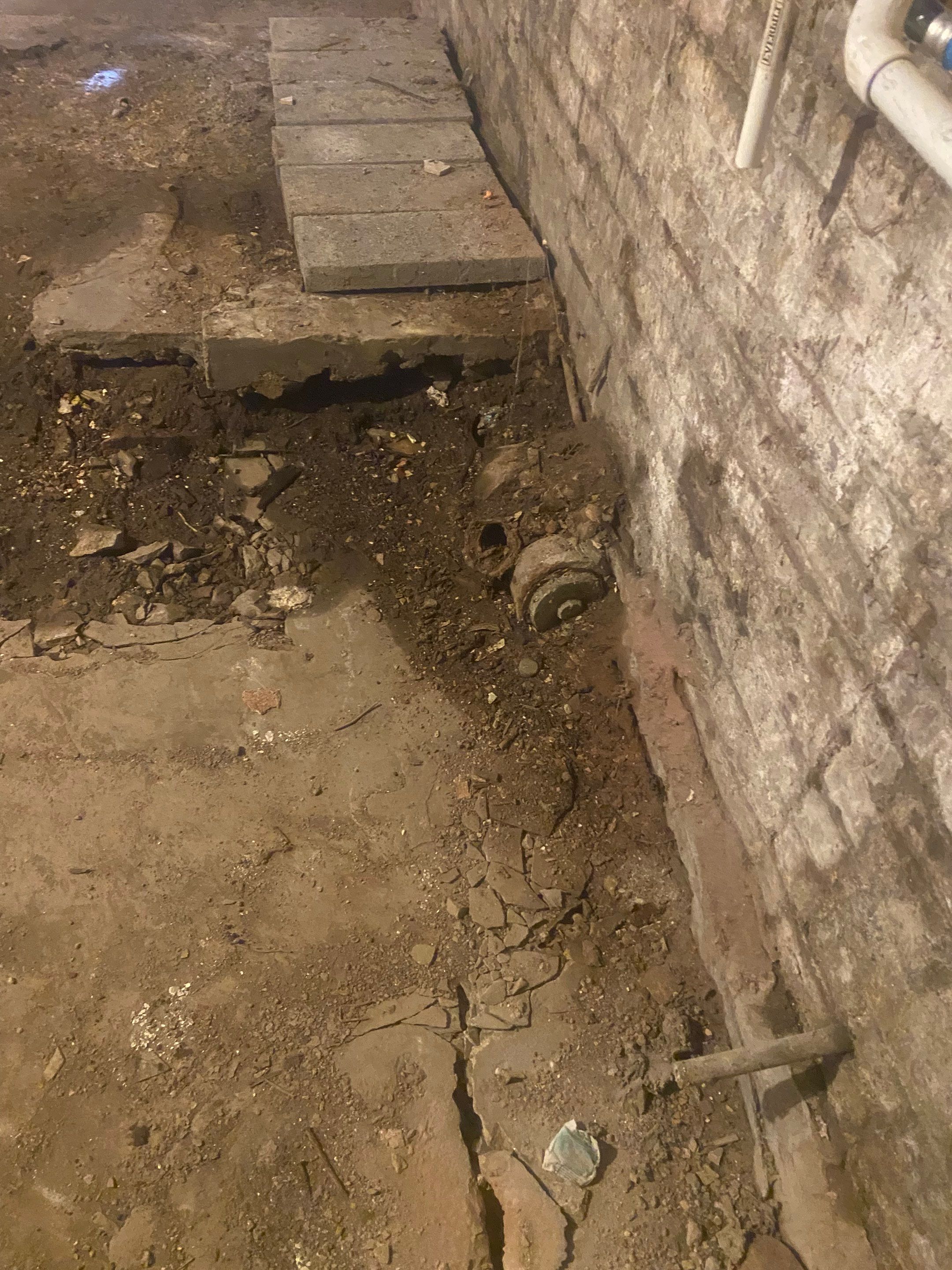 Interior French Drain & Wall Vapor Barrier in Newark, NJ  by Pure Service Pro, LLC 