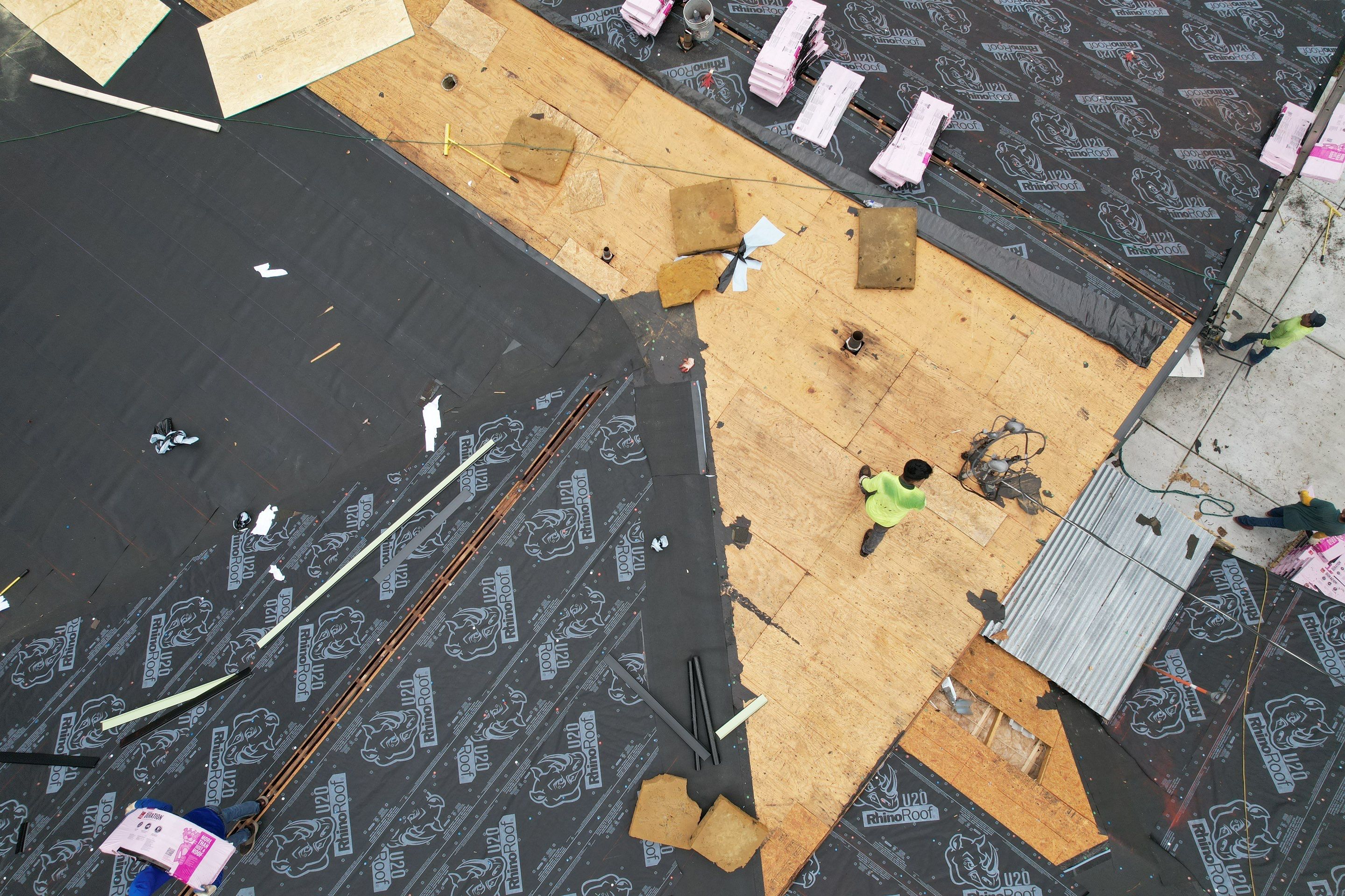 Residential Roofing Installation using Owens Corning by Inspector Roofing and Restoration