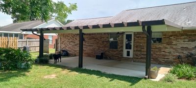 Pergola Style Patio Cover