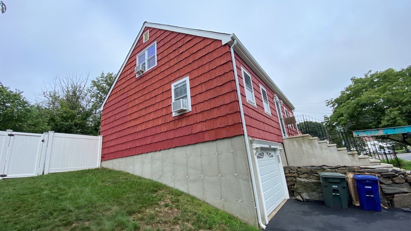 Siding Installation using Royal Building Products Rustic Red by A Plus Exterior