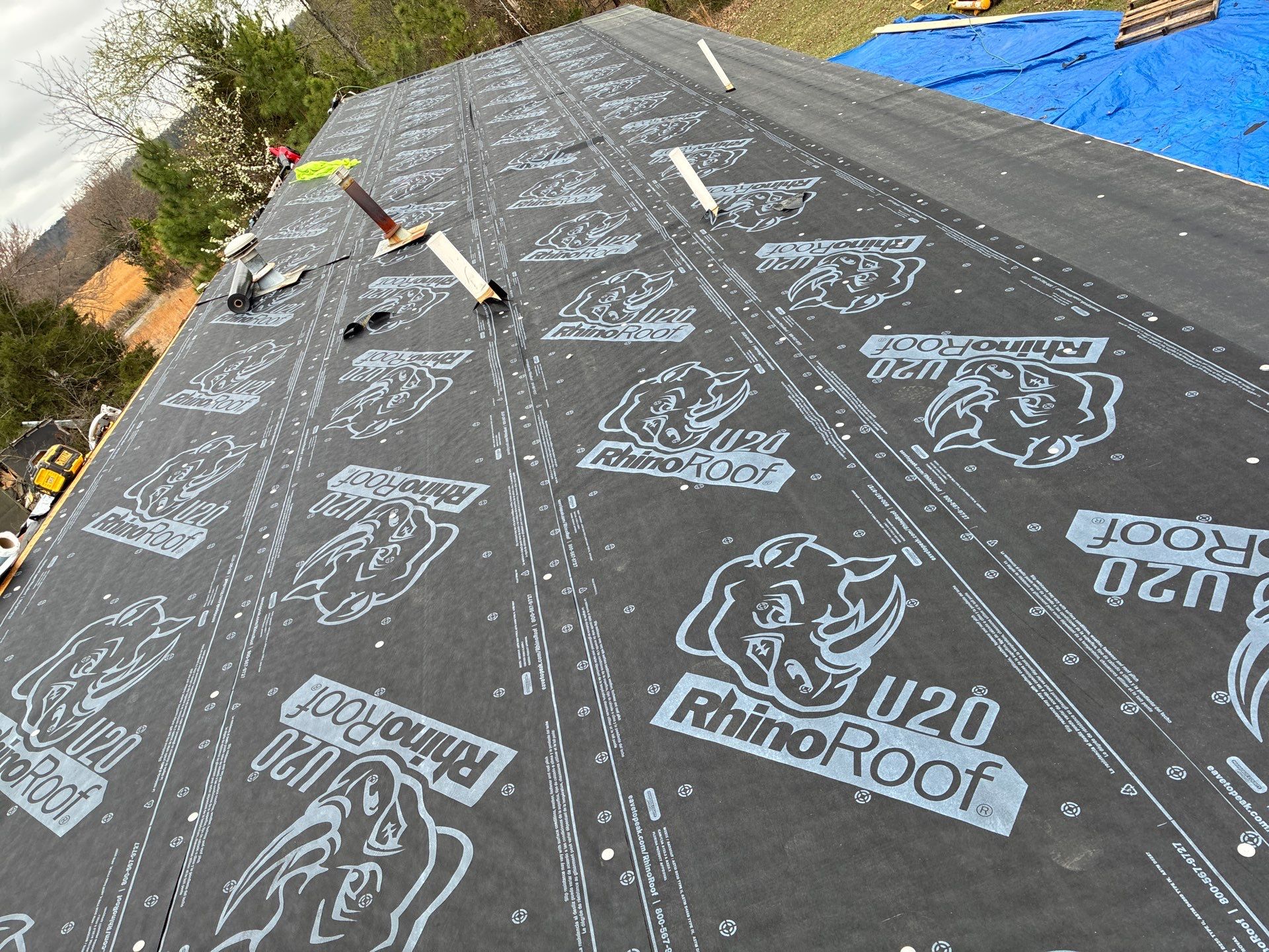 Roof replacement by In & Out Construction & Remodeling, LLC