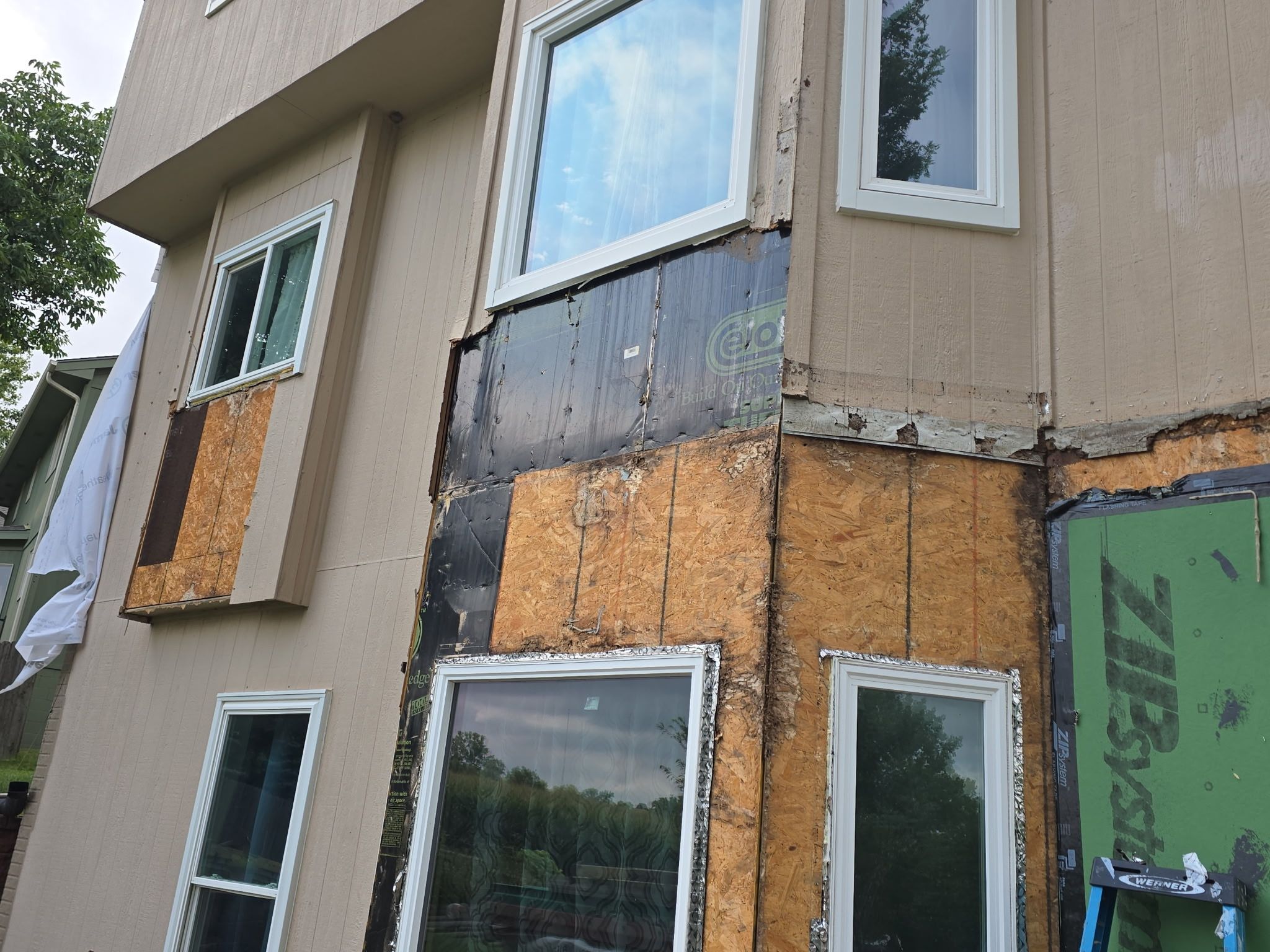 Full James Hardie Fiber Cement Siding Replacement in Bellevue, Nebraska by Carps Complete Exteriors 