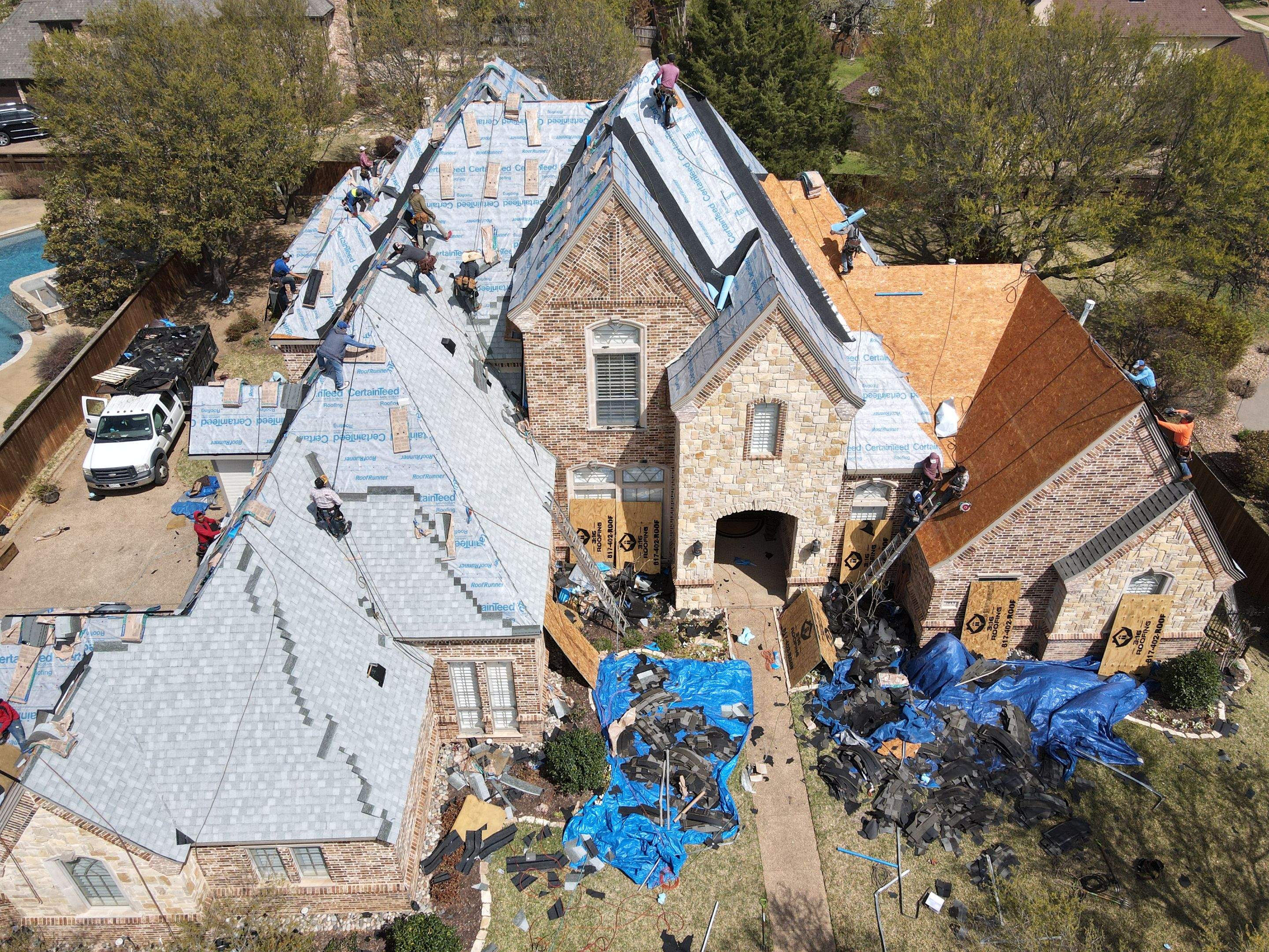 CertainTeed Landmark Residential Roofing Installation  by 3:16 Roofing and Construction