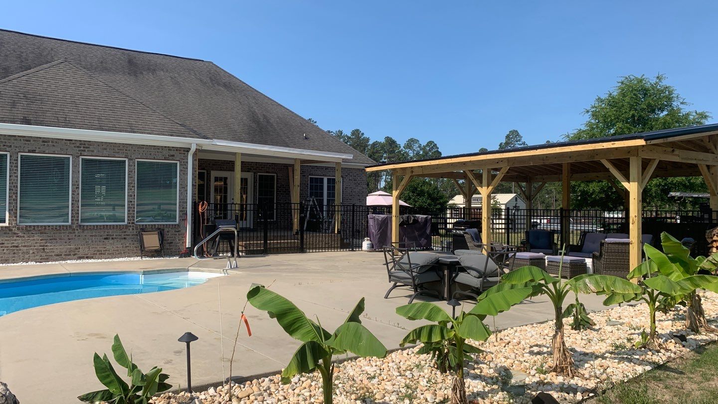 Porch - Residential Roofing Installation by American Roofing NC