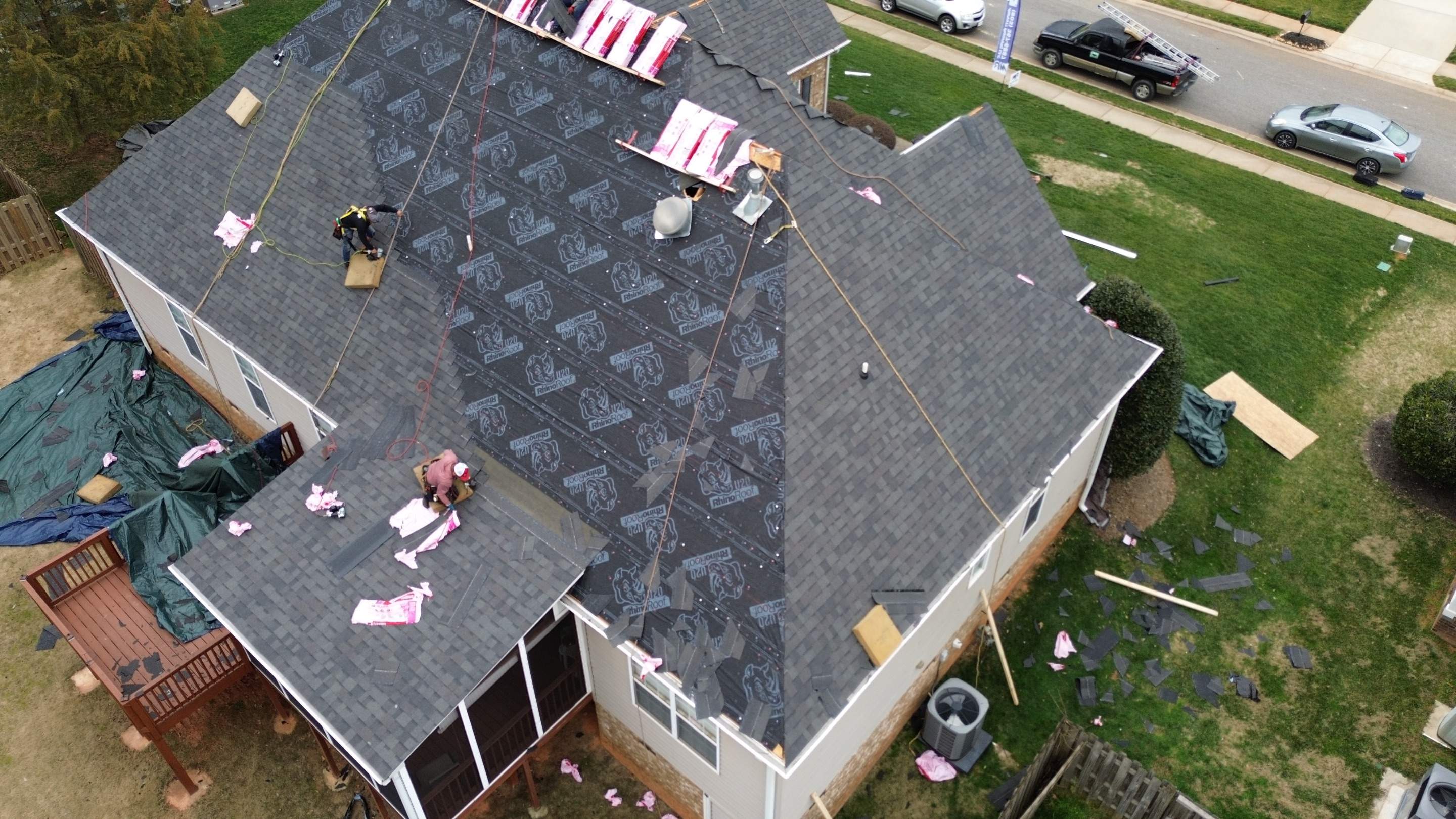 Rock Hill- Williamsburg Gray by Merritt Roofing LLC